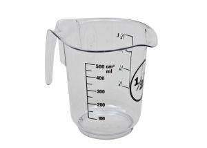 Caraffa graduata 0,5 L in SAN trasparente