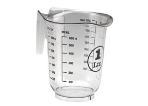 Caraffa graduata 1,0 L in SAN trasparente