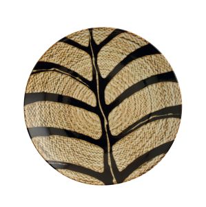 Piatto piano D. 20 cm. in porcellana Tribal Mood B di Arthur Krupp (confezione da 4)