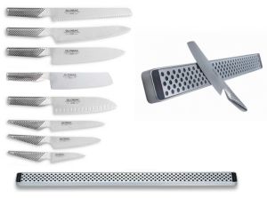 Barra magnetica Global completa di 8 Coltelli