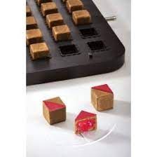 30 impronte Cubo 32x32 h 32 mm - Piastra per Cookmatic 380x330 mm