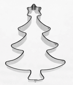 Tagliabiscotti Albero di Natale con stella