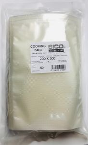 Buste per cottura sottovuoto fino a 120°C goffrati