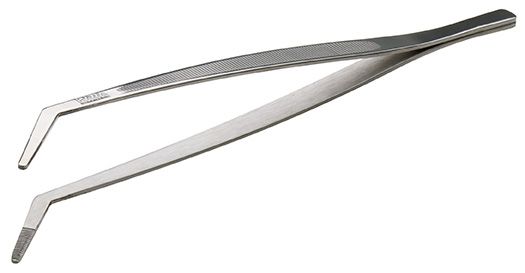 Pinza di precisione curva 40° per cucina di Piazza