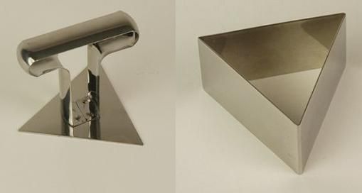 Stampo tagliapasta triangolo con estrattore