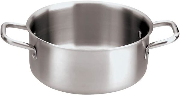 Casseruola bassa 2 maniglie D. 20 Serie 2500 di Paderno