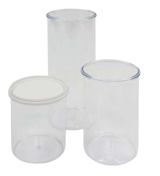 Contenitore con coperchio cilindro