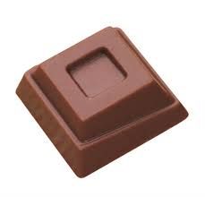 Stampo in policarbonato per cioccolatino Bloc