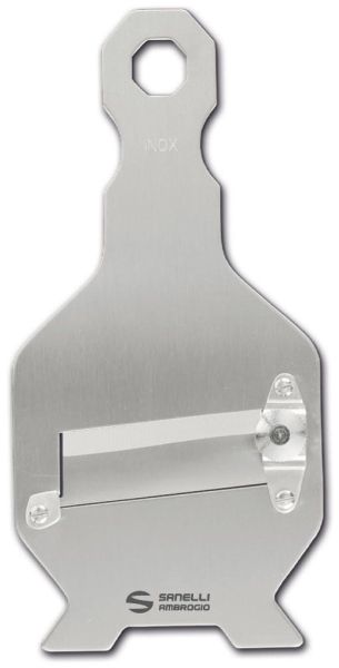 Affetta tartufi, acciaio inox lama liscia