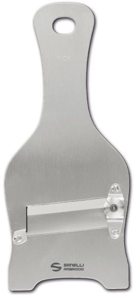 Affettatartufi, acciaio inox lama liscia