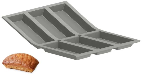 Stampo in silicone 6 Tortine Finanzieri