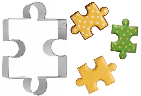 Tagliapasta Stampo Puzzle grande