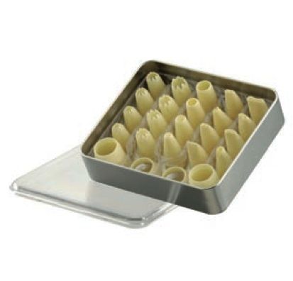 Set 20 bocchette Decori Stella assortite in PP