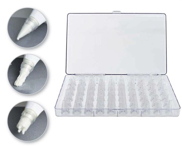 Set 60 bocchette in policarbonato di Schneider