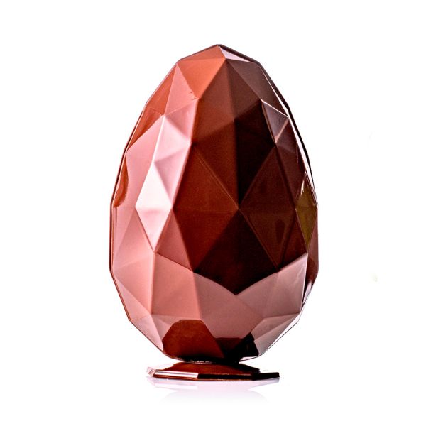 Set 2 stampi termoformati per Uova di Pasqua Easter Diamante di Martellato