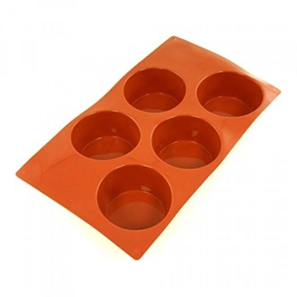Stampo flessibile in silicone Muffin medio D. 8 cm.