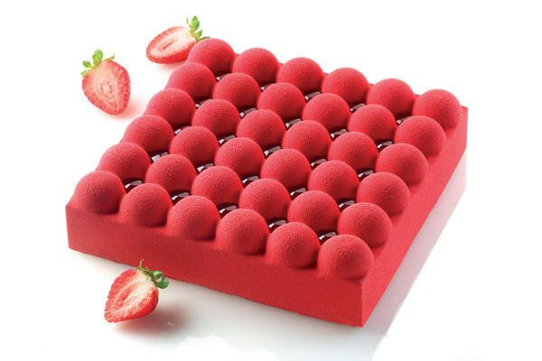 Stampo in silicone BUBBLE di Silikomart Professional 