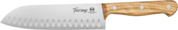 Coltello Santoku Linea Tuscany di Due Cigni Coltellerie