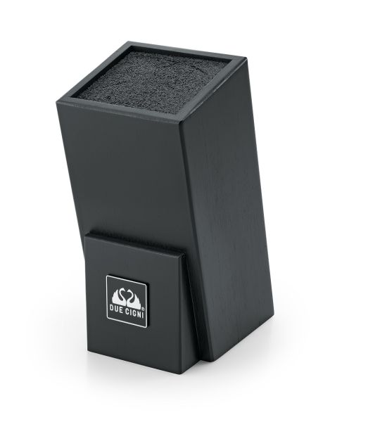 Ceppo vuoto in bambù nero di Due Cigni Coltellerie