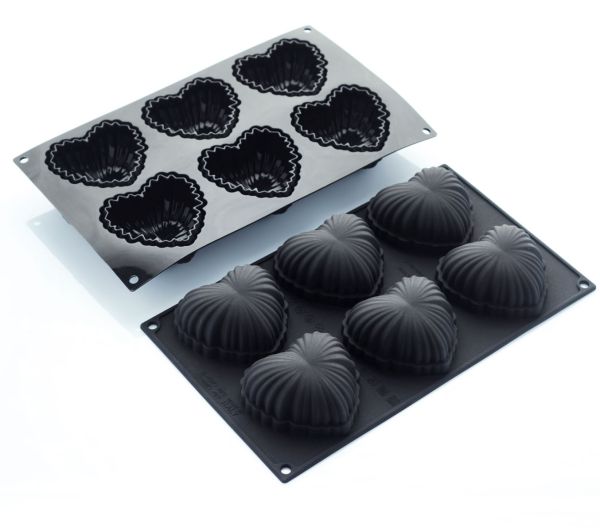 Stampo in silicone Satin Cuore di Martellato Professional