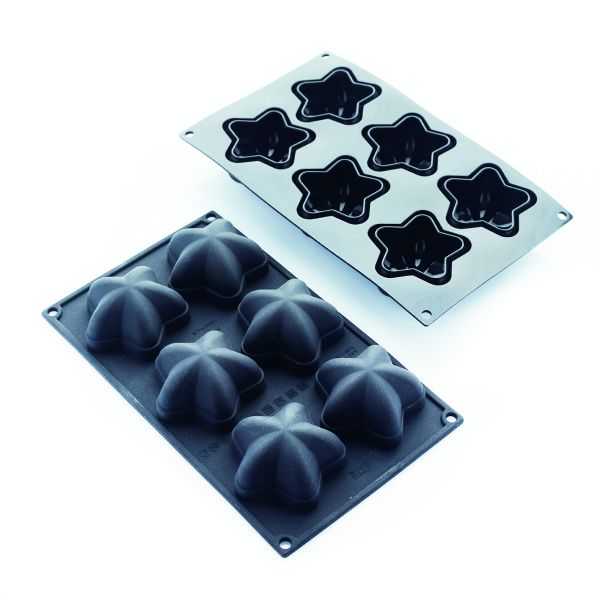 Stampo in silicone alimentare Marina BlackSil di Martellato Professional 
