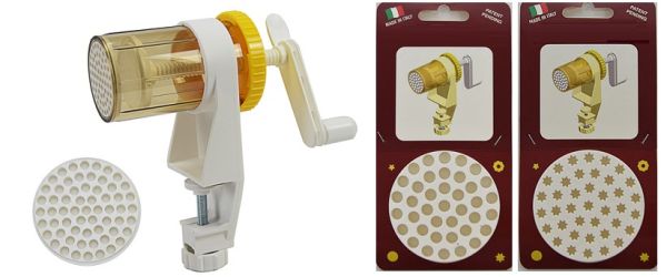 Torchietto passatelli con supporto e 3 filiere