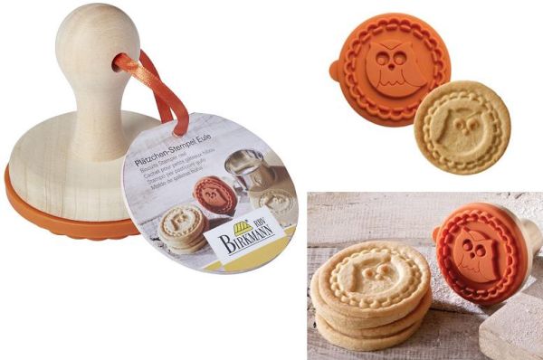 Stampino Timbro-biscotti Civetta