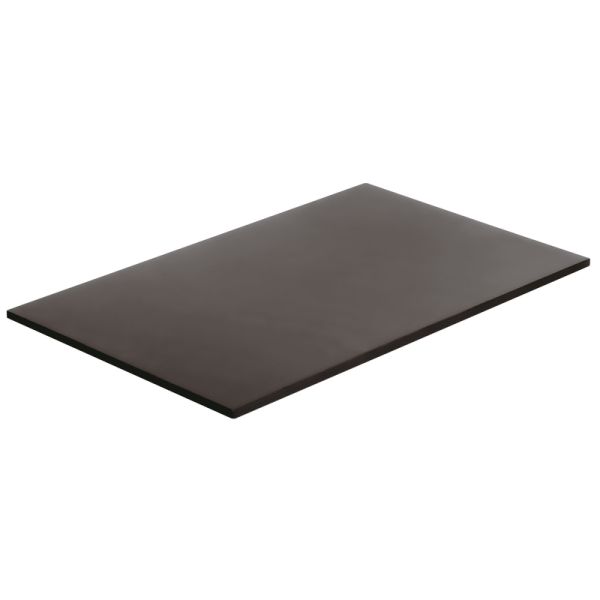 Tagliere rettangolare in polietilene NERO cm. 53,0x32,5 