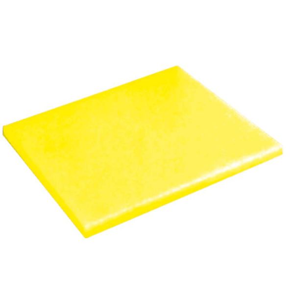 Tagliere rettangolare in polietilene GIALLO cm. 32,0x26,5 - h 2,0 cm