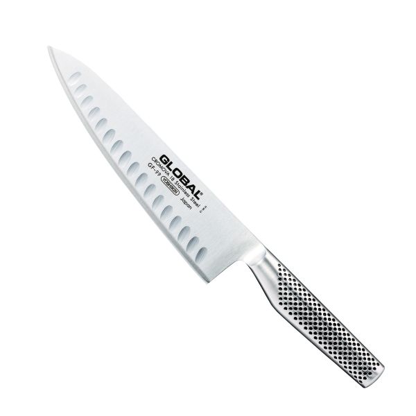 Coltello cuoco forgiato con alveole GF99 di Global