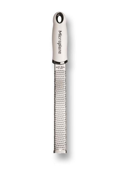 Grattugia Zester Taglio fine MICROPLANE Manico BIANCO Serie Premium 