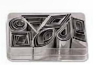 tagliapasta per pasticceria figure geometriche