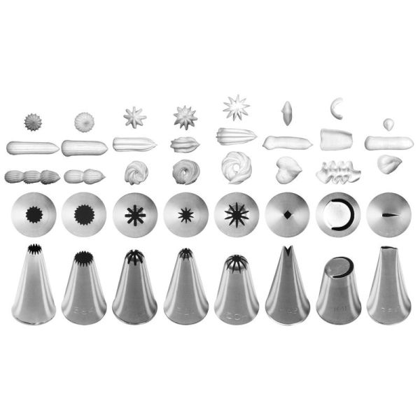 Set bocchette assortite 8 pezzi
