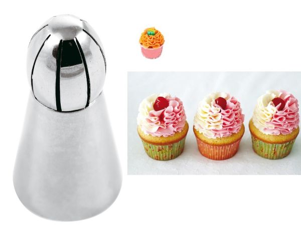 Bocchetta Russa decorativa sfera inox chiusa