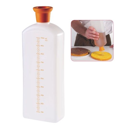 Flacone graduato per bagne 1 litro