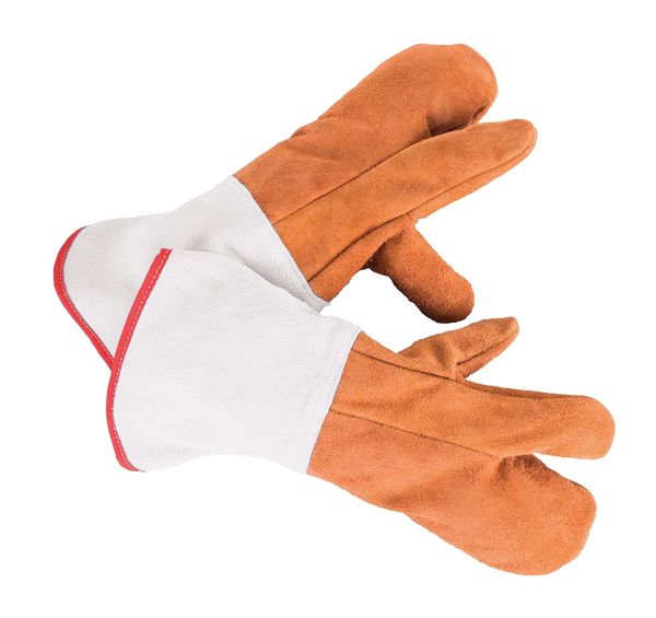 Guanto anticalore tre dita