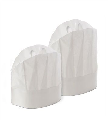 Cappello Grand Chef Carta: confezione da 20 pezzi