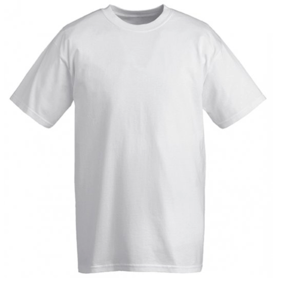 Maglietta T-shirt 180 g. 100% cotone Colore bianco di Ego Chef