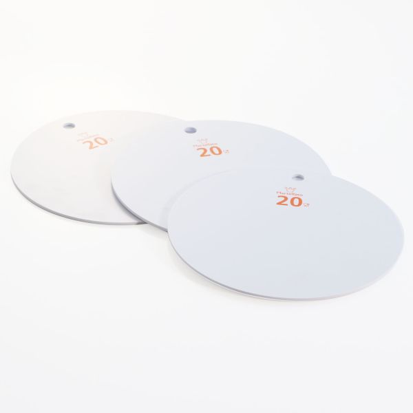 Sottotorta in plastica D. 20 x 3 pcs. di Martellato Professional