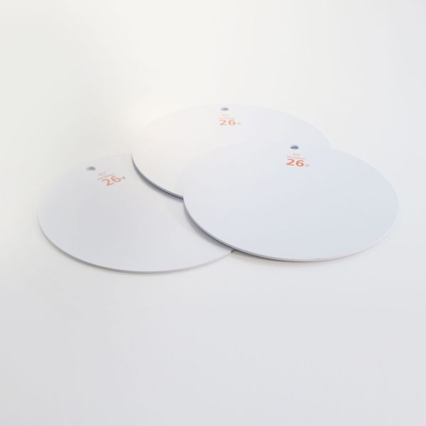 Sottotorta in plastica D. 26 x 3 pcs. di Martellato Professional