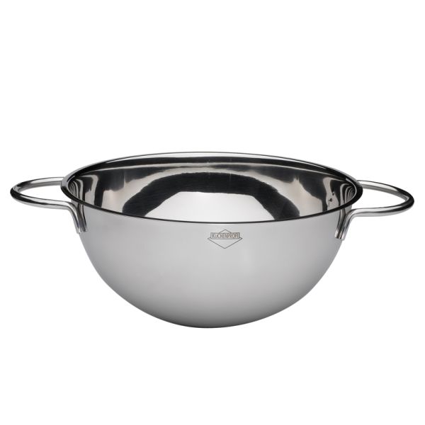 Bastardella con 2 manici inox D. 22