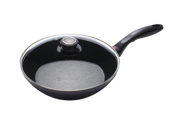 Padella Alta per saltare ad induzione con coperchio D. 28 cm. di SwissDiamond XD