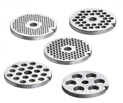 Piastra per tritacarne in acciaio inox n° 42