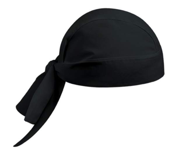 Bandana sagomata Colore Nero
