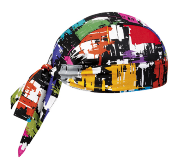 Bandana Grafich sagomata in cotone Colore Fantasia