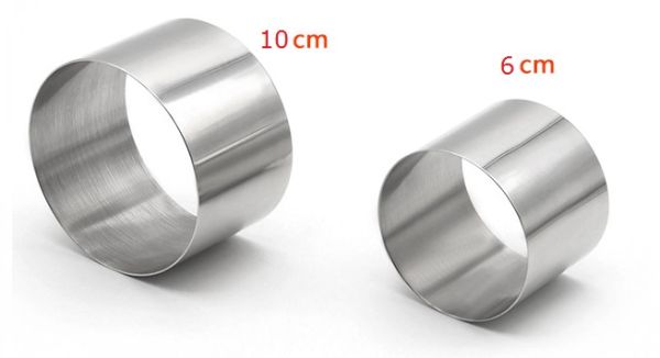 anelli in acciaio inox