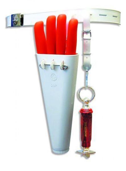 Fodero per coltelli con cintura