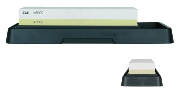 Pietra affilare con vaschetta Grana 3000/6000