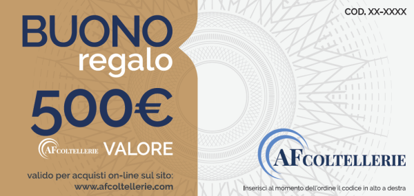 Buono Regalo - Gift Card Valore € 500,00