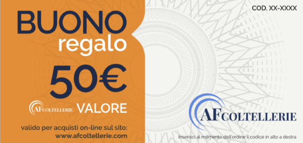 Buono Regalo - Gift Card Valore € 50,00